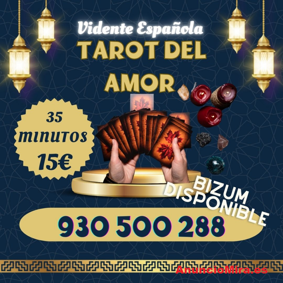 Españolas Tarot Bizum amor promoción clientes 